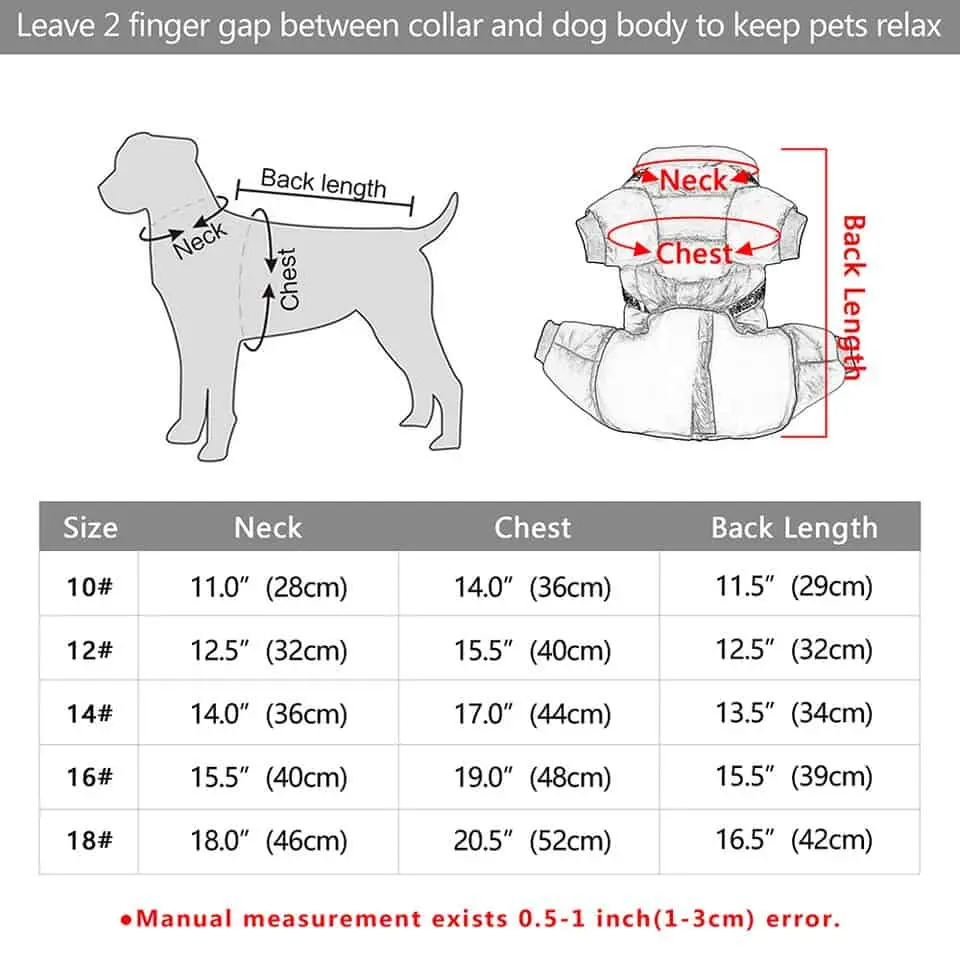 yorkie jacket size