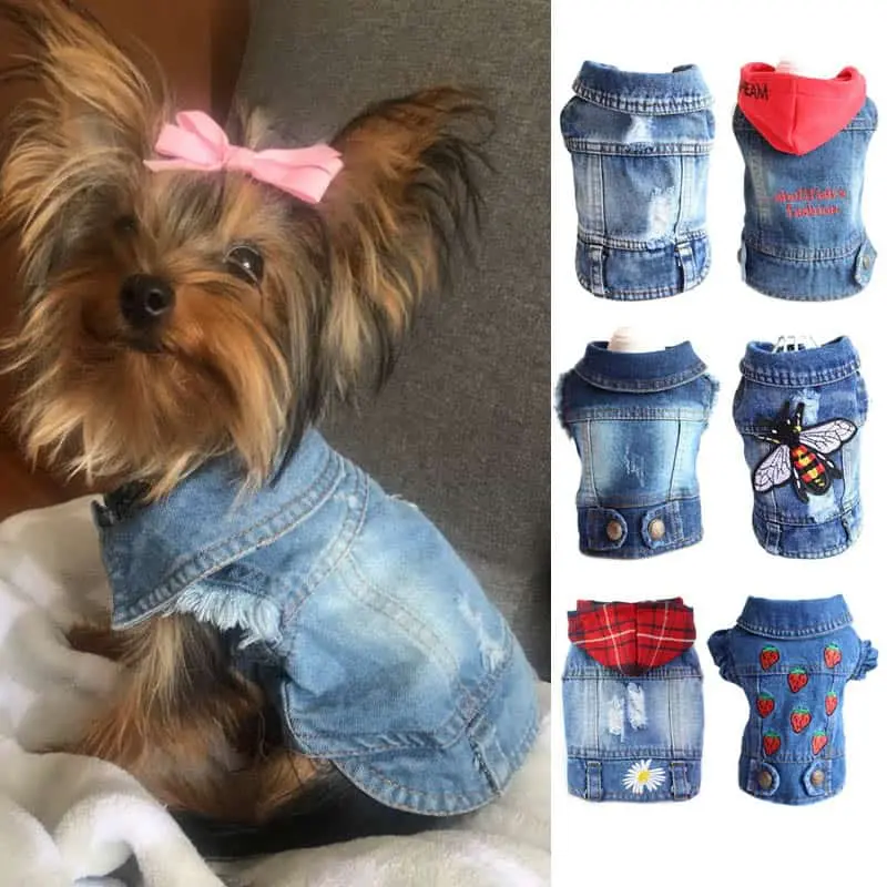 Yorkshire Terrier Denim Shirt